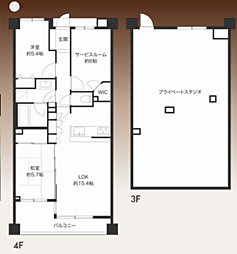 物件画像 〜中古マンション〜ランドシティ玉川学園ロイヤルテラス