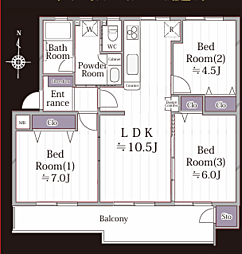 物件画像 〜中古マンション〜たまプラーザ団地3街区6号棟