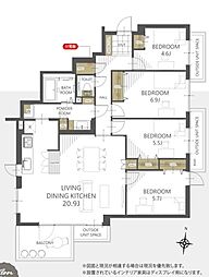 物件画像 リーベスト中山　B棟