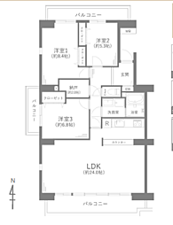 物件画像 シーアイハイツ町田Ｆ棟