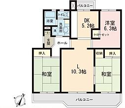 物件画像 厚木毛利台ハイツ７号棟１階部分