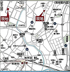 地図を拡大表示