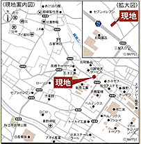 地図を拡大表示