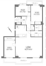 物件画像 八王子パークヒル宇津木台第二団地1号棟