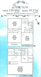 相模原市中央区小町通新築戸建 No2