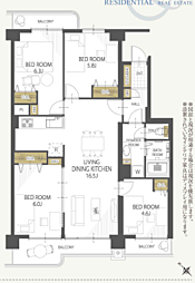 物件画像 新ゆりグリーンタウンアカシア街区