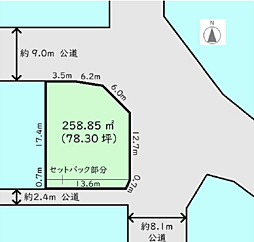 物件画像 相模原市中央区上溝〜建築条件なし売地〜