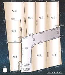 物件画像 旭区白根６丁目売地　全8区画