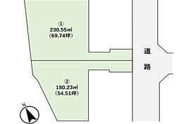 物件画像 厚木市林　全2区画　売地