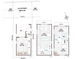 物件画像 横浜市旭区鶴ヶ峰二丁目〜新築戸建 全2棟〜