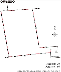区画図：図面と現況が異なる場合は現況優先といたします。