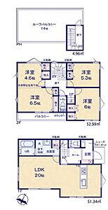 間取り：間取り図です。