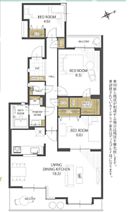 間取り：図面と現況が異なる場合は現況優先といたします。