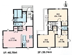 物件画像 座間市東原3期新築分譲住宅〜全2棟〜