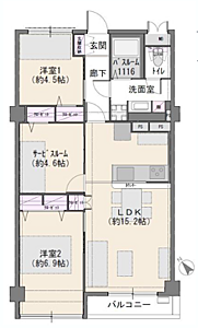 間取り：※間取り図と現況が異なる場合には、現況を優先とさせていただきます。