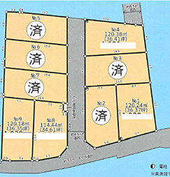 物件画像 〜建築条件なし〜相模原市中央区上溝　売地