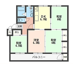 物件画像 緑ヶ丘住宅第4　2305棟