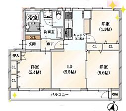 物件画像 たまプラザ団地４街区2号棟