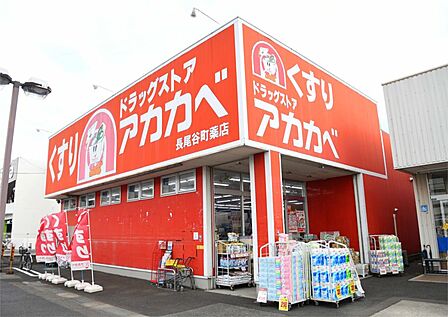 ドラッグアカカベ 長尾谷町店(687m)