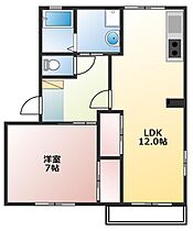 立花ハイツB 101 ｜ 静岡県焼津市三右衛門新田22-2（賃貸アパート1LDK・1階・42.88㎡） その2