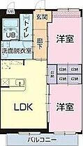 ぐりーんはうす 101 ｜ 静岡県牧之原市白井（賃貸アパート2LDK・1階・60.51㎡） その2