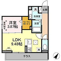 シャトー イン ハーモニーII 103 ｜ 静岡県藤枝市下青島（賃貸アパート1LDK・1階・35.88㎡） その2