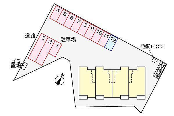 ルミエールＭ 201｜静岡県焼津市三右衛門新田(賃貸アパート2LDK・2階・58.21㎡)の写真 その21