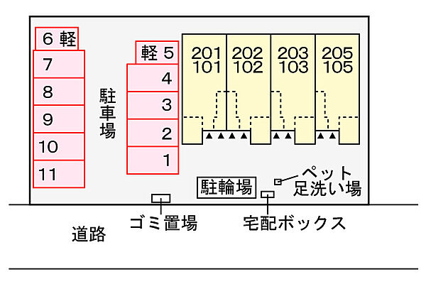 サクラ 201｜静岡県藤枝市小石川町4丁目(賃貸アパート1LDK・2階・48.92㎡)の写真 その21