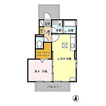 翠理 101 ｜ 静岡県藤枝市築地（賃貸アパート1LDK・1階・35.28㎡） その2