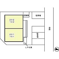 翠理 101 ｜ 静岡県藤枝市築地（賃貸アパート1LDK・1階・35.28㎡） その3