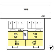 ドルチェ カーサ 205 ｜ 静岡県焼津市東小川2丁目（賃貸アパート1LDK・2階・37.78㎡） その3