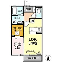 カーサ リオ 102 ｜ 静岡県島田市中央町（賃貸アパート1LDK・1階・33.39㎡） その2