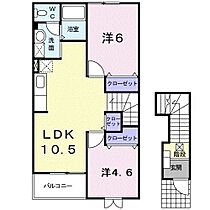 フレッシュタウン中河 202 ｜ 静岡県島田市中河（賃貸アパート2LDK・2階・51.67㎡） その2