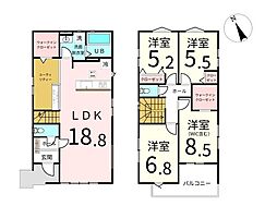 新築戸建 青葉区桜ケ丘7期　新築分譲　2号棟