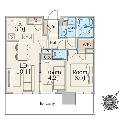 間取り シティタワーズ東京ベイセントラルタワー 9階/-