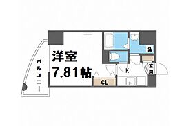 Luxe難波WEST  ｜ 大阪府大阪市浪速区久保吉1丁目（賃貸マンション1K・10階・24.08㎡） その2