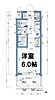 グランカリテ北梅田6階6.3万円