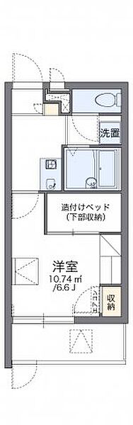 レオパレスベルローズ 105｜大阪府大阪市淀川区新高1丁目(賃貸マンション1K・1階・20.00㎡)の写真 その2