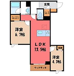 宇都宮駅 13.3万円