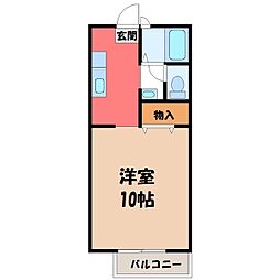 宝積寺駅 4.3万円