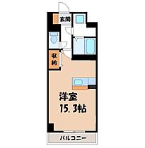 栃木県宇都宮市南大通り3丁目（賃貸マンション1R・3階・39.51㎡） その2