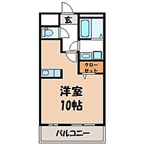 栃木県宇都宮市西原町（賃貸マンション1R・2階・36.27㎡） その2