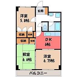 JR東北本線 宇都宮駅 バス11分 東町下車 徒歩4分