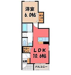 真岡鐵道 真岡駅 バス7分 長田東下車 徒歩20分