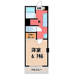 東武宇都宮線 東武宇都宮駅 徒歩8分