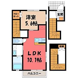 東武宇都宮線 江曽島駅 徒歩1分