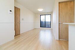 東武宇都宮線 安塚駅 徒歩14分の賃貸アパート 2階2LDKのリビング/ダイニング