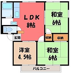 JR両毛線 大平下駅 徒歩6分 2階/-