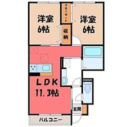 東武日光線 新大平下駅 徒歩24分