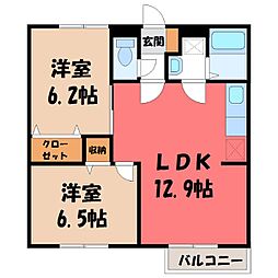 東武日光線 新鹿沼駅 徒歩10分